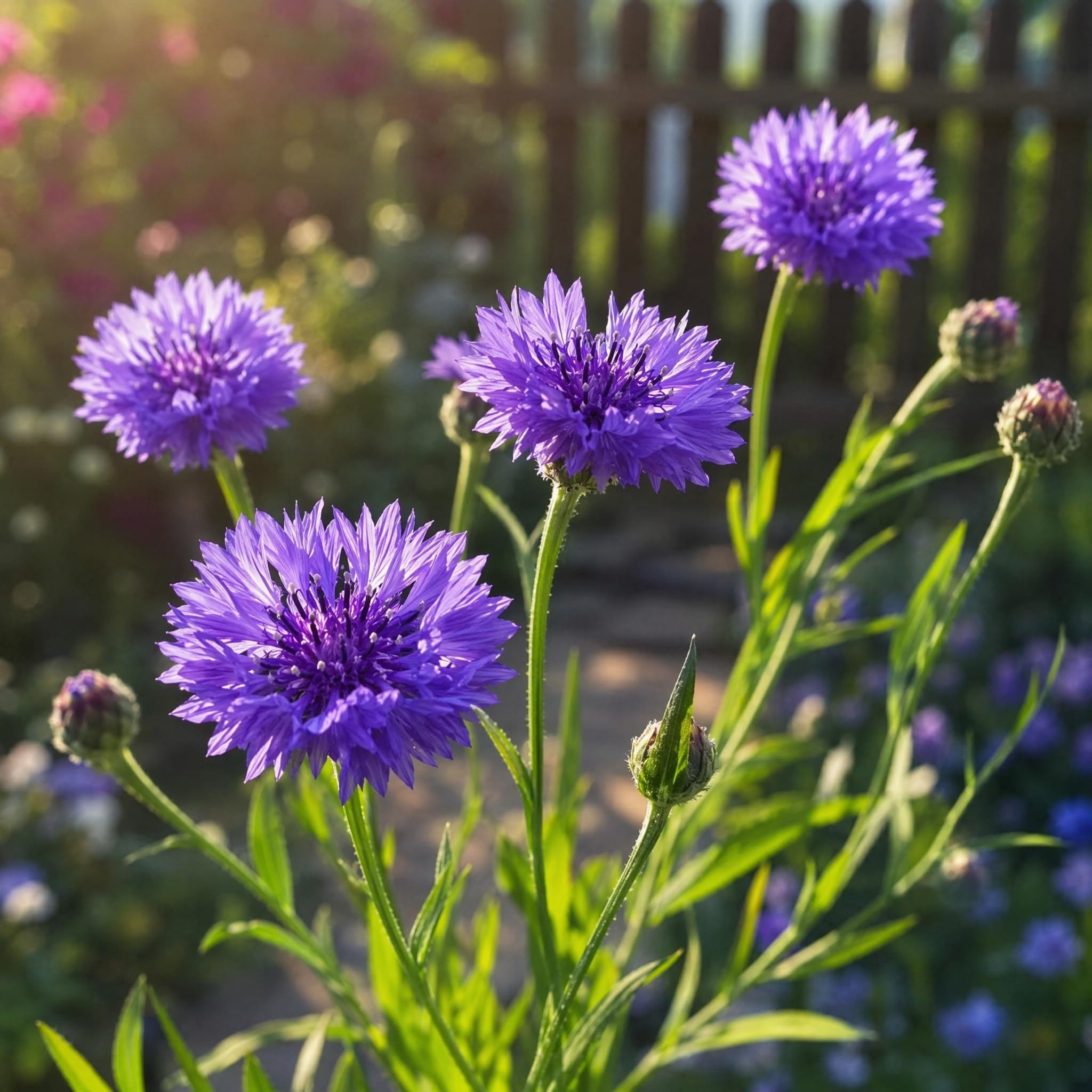 100-2000 Pcs/Pack Multiple Colours Cornflower Sd. (F,100 PCS)
