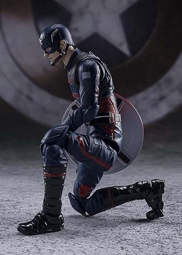 Vista 6 de TAMASHII NATIONS - El Halcón y el Soldado de Invierno - Capitán América (John F. Walker), Bandai Spirits S.H.Figuarts