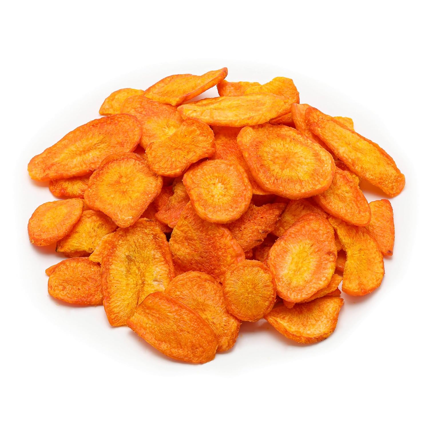 NUTS U.S. - Carrot Chips | Sea-Salted | No Color Added and No Sugar Added | Natural | Delicious And Healthy | Bulk Chips!!! (Carrot Chips, 2.5 LBS)