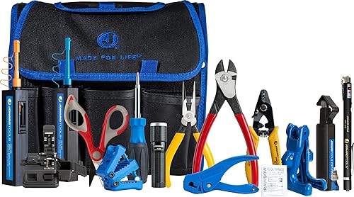 Jonard Tools Kit de preparación de fibra TK-151 con VFL y cuchilla de fibra+