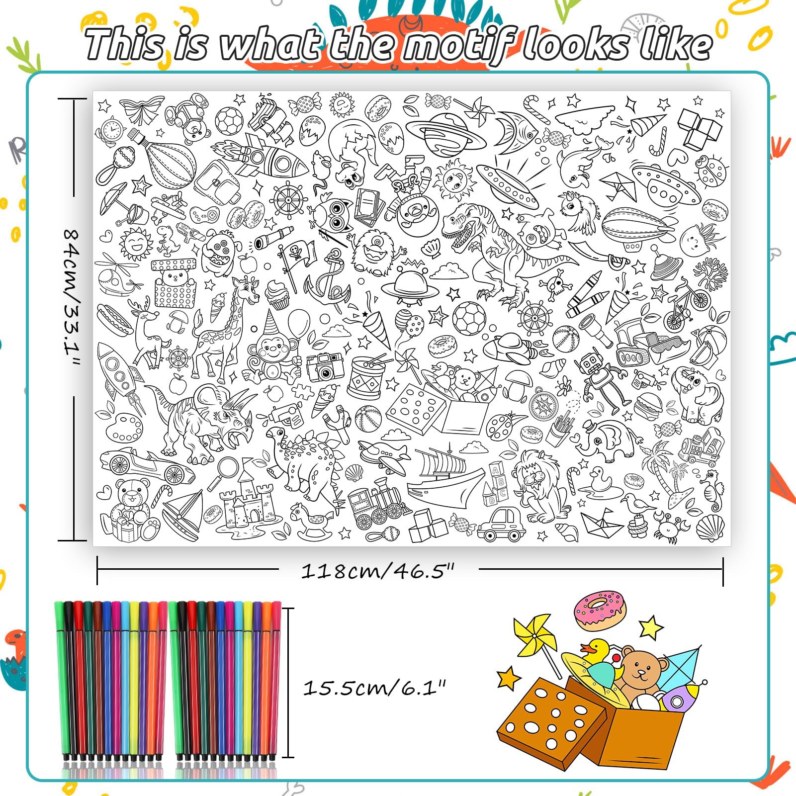 Posters géants à colorier enfant | Coloriage XXL créatif - MADE IN FRANCE Posters géants à colorier enfant | Coloriage XXL créatif - MADE IN FRANCE
