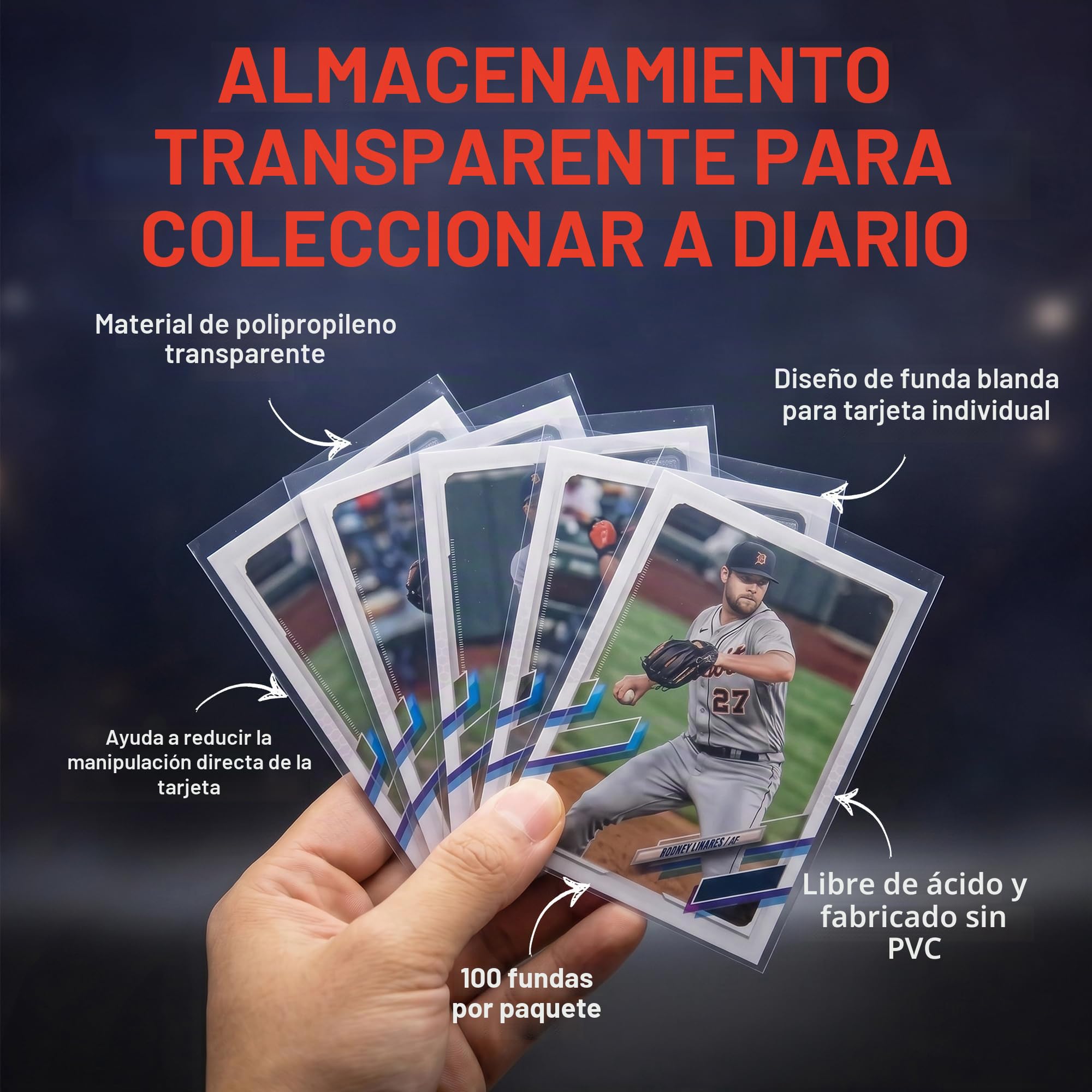 Ultra Pro - Fundas protectoras de tarjetas Ultra Pro AW11739, transparentes, 100 unidades