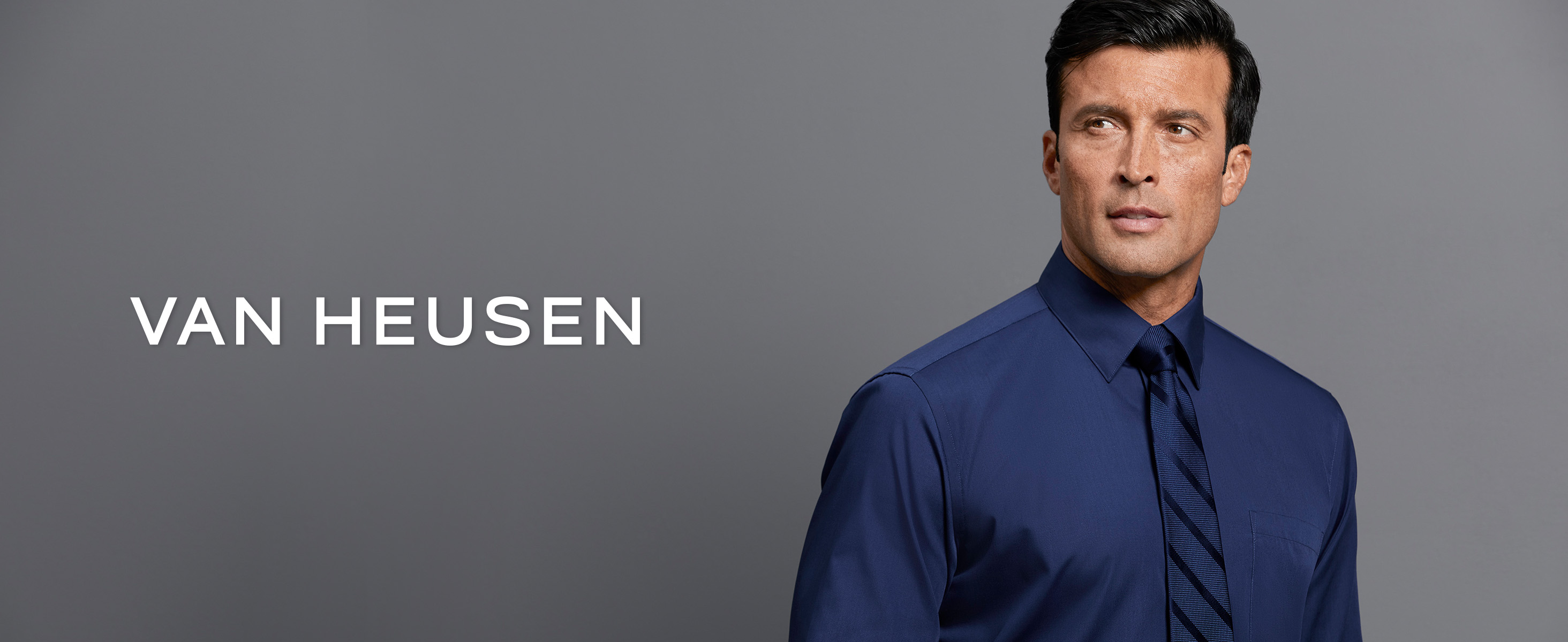 van heusen lux sateen stretch long sleeve dress shirt Van Heusen mens Size Fit Lux Sateen Stretch Solid Dress Shirt Harbor XXL  hombre