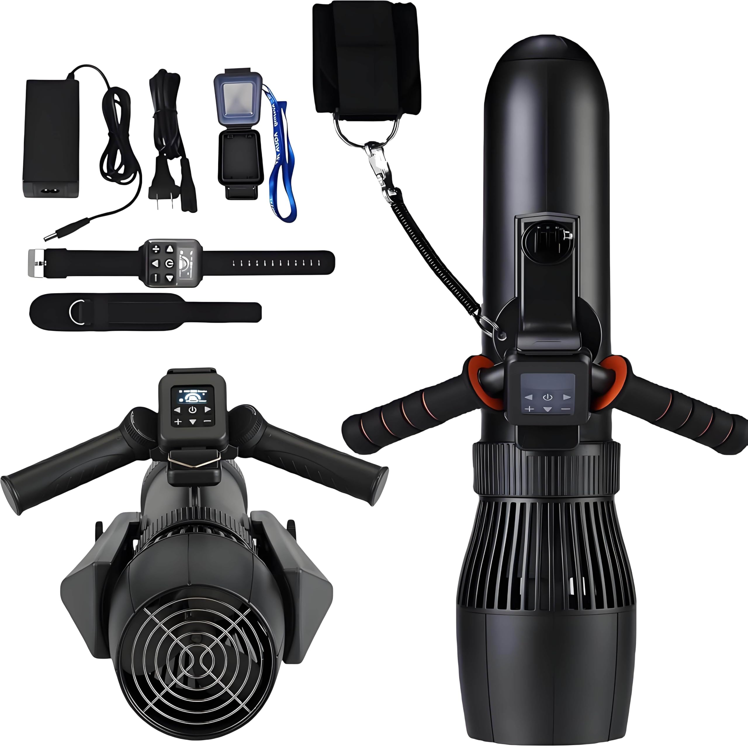 WIANQIAN Underwater Propeller Scooter, Diving Swimming Boosters, Snorkeling Propulsion Booster, Lithium Battery, Ultra-Long Battery Life, Action Camera Compatible, For Diving, Swimming 16000mah