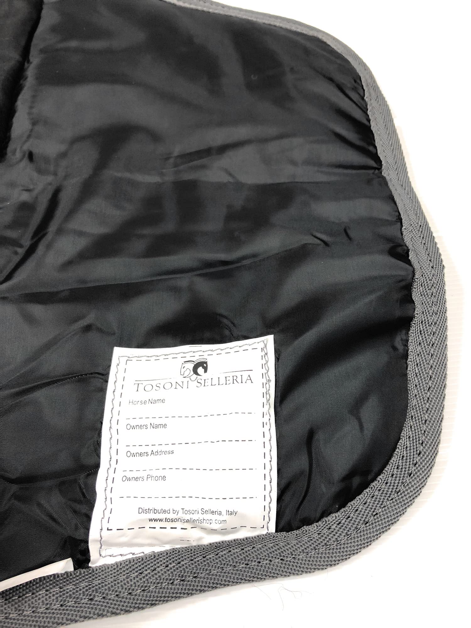 Horses, Manta de Invierno Heavy para Caballo, Acolchada, Suave y Cómoda, Ideal para la Cuadra, Bordes de Nylon Reforzado, Negro, 128 cm