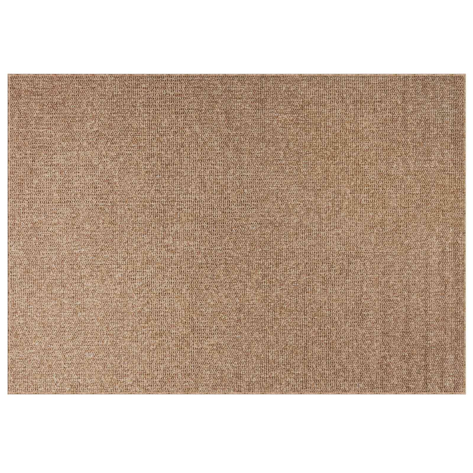 Tapis rectangulaire en polyester, 170 x 120 cm, pour salon, couloir et terrasse, durable, antidérapant et lavable en machine à 60 °C