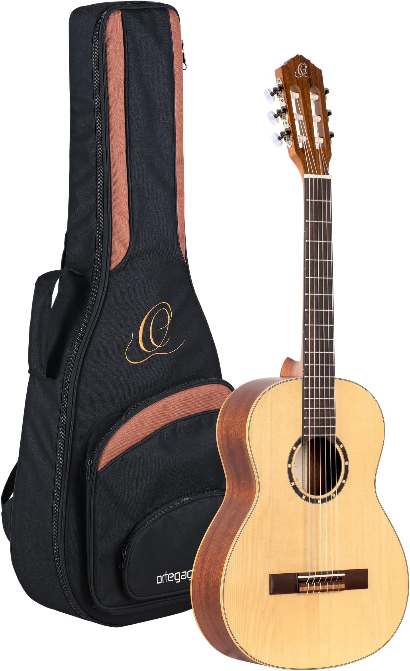 Ortega Guitars Guitare Classique 4/4 – Student Series – Cèdre / Catalpa, Naturel (RSTC5M