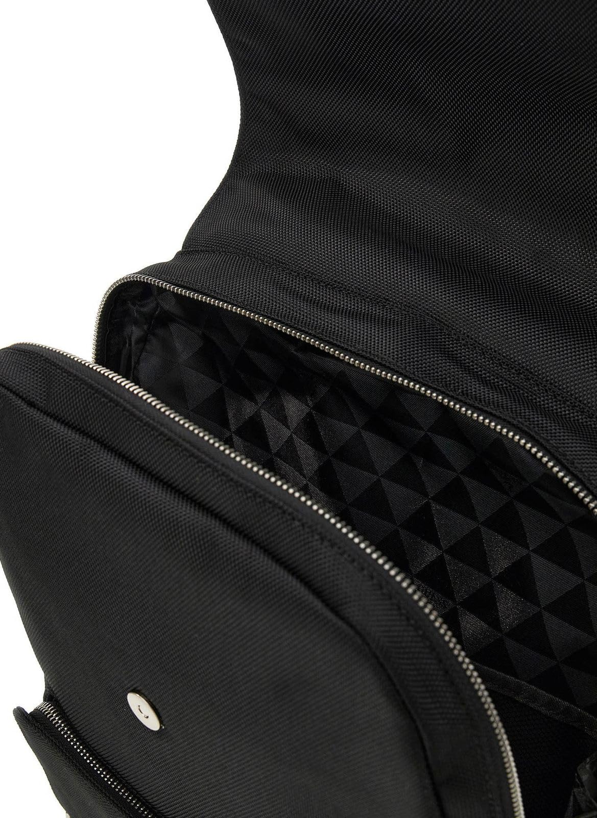 GUESS mochila para el portátil con compartimento para portátil Berna Backpack Black negro