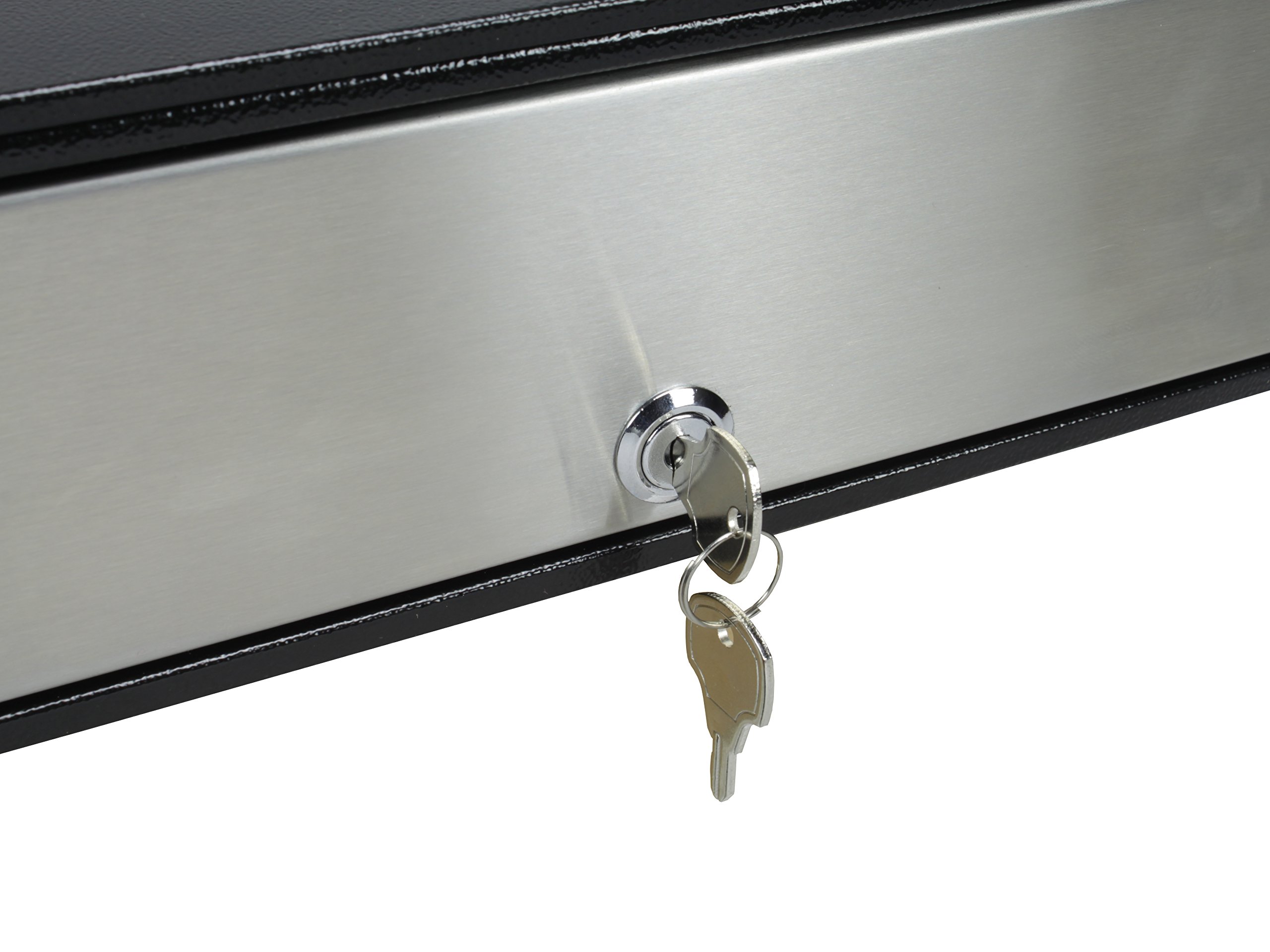 Kassenschublade KA-330 RJ11 - elektrische Öffnung 12V/24V, 8 große Münzfächer, 5 Scheinfächer - Kassenlade RJ12