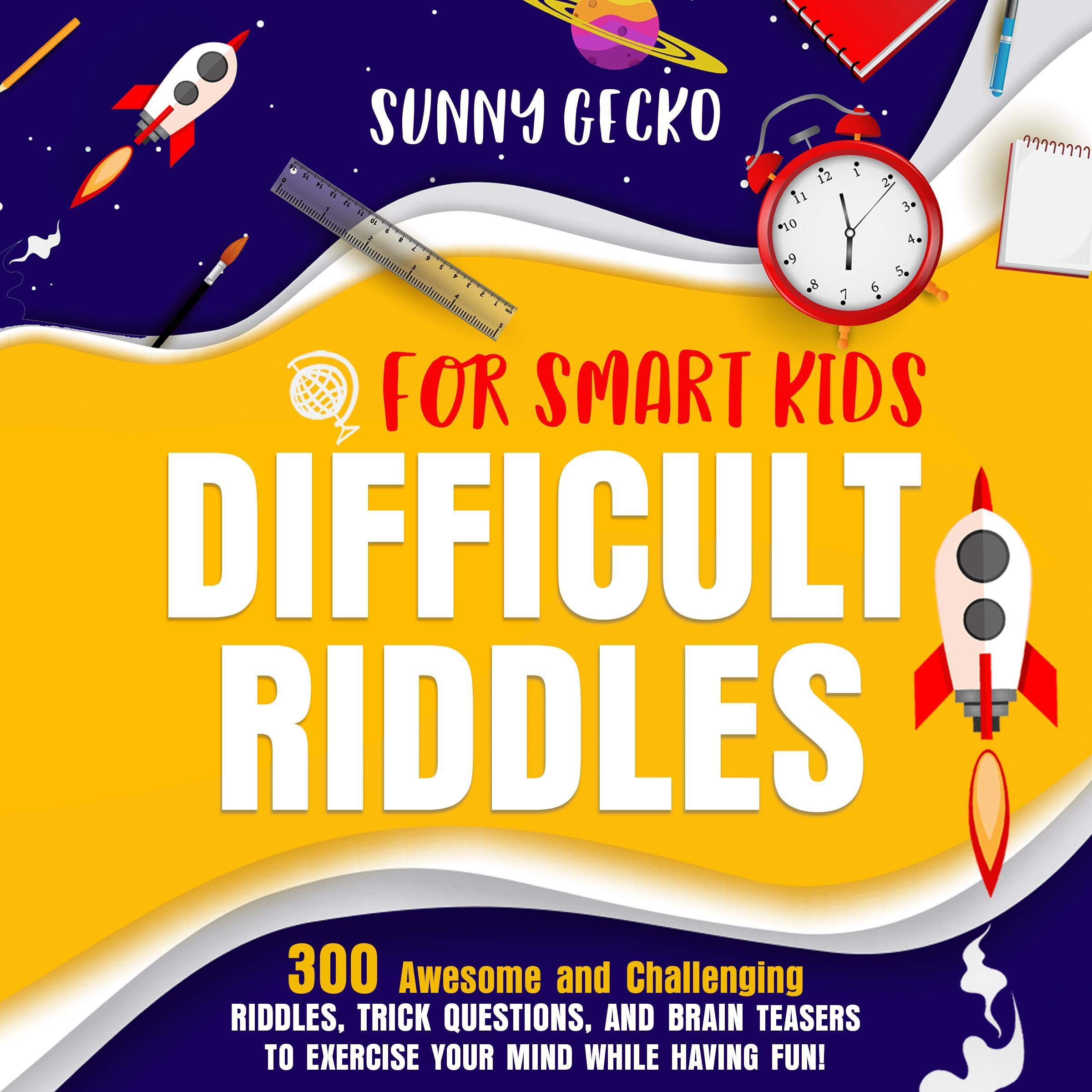 Cover art for Difficult Riddles for Smart Kids