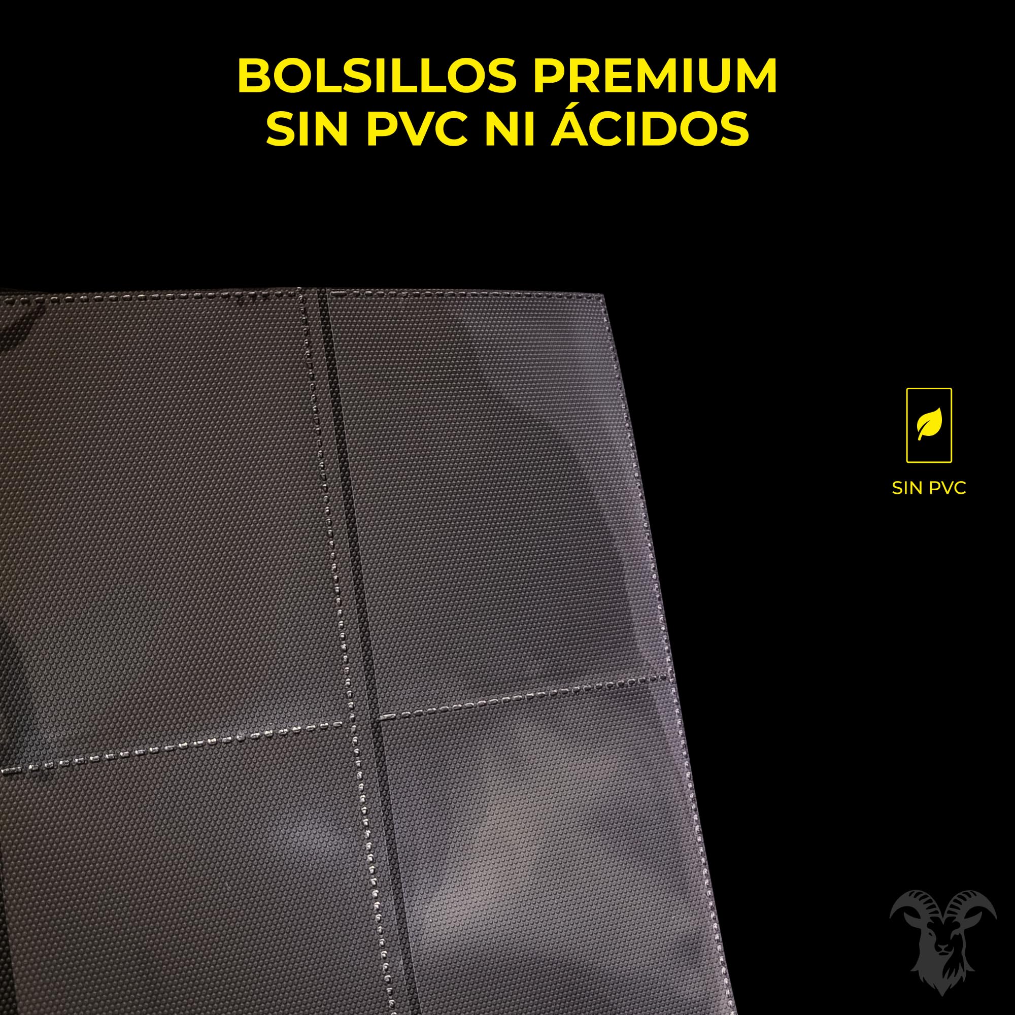 Álbum Toploader para cartas coleccionables 9 bolsillos, Capacidad 360 cartas, Binder con bolsillos de carga lateral y cierre de cremallera, Album cartas coleccionables de deportes (Premium Toploader)