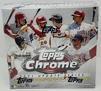 Amazon.com: 2021 Topps Chrome Update Baseball Mega Box