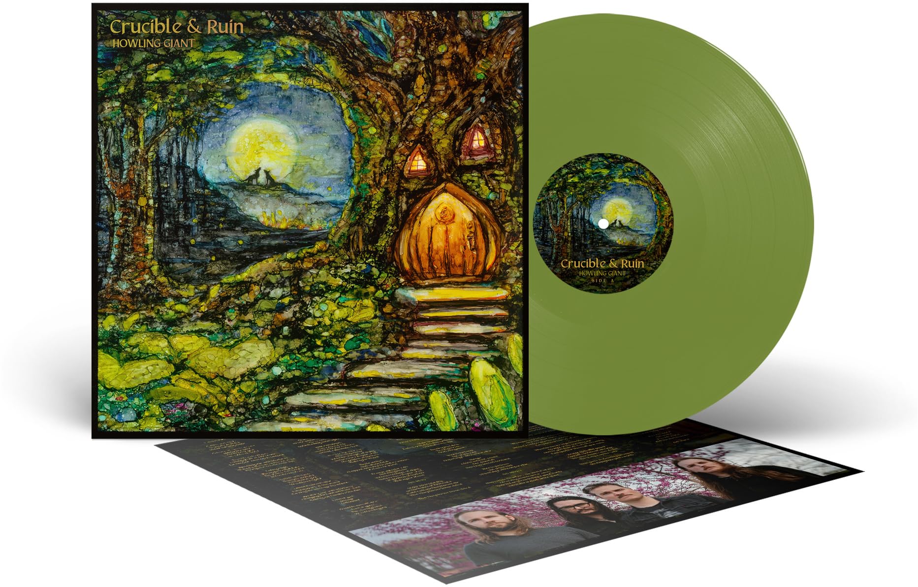 CRUCIBLE & RUIN (OLIVE GREEN VINYL) [VINYL]
