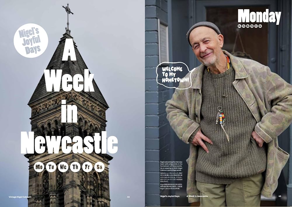 Amazon.co.jp: VINTAGE NIGEL CABOURN（日英中3カ国語併記） : Nigel