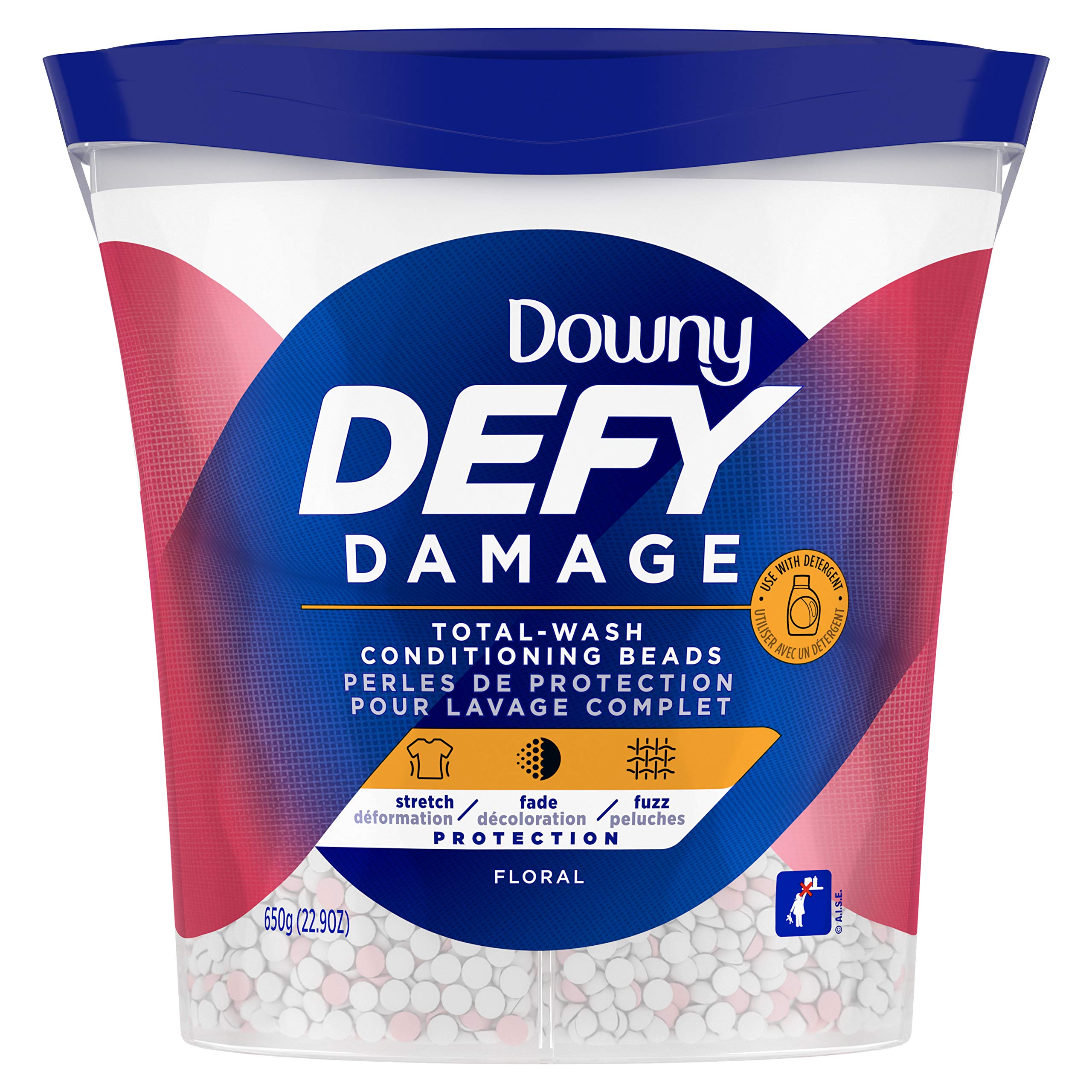 DownyDeft Damage Total In Wash Conditioning Beads, Floral Scent, 22.9 Ounce