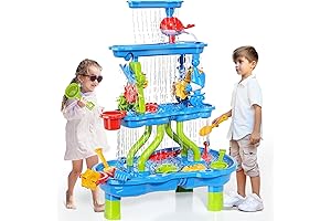 Paw Patrol Water Table for Toddlers 3-5, 4-Tier Outdoor Water Play Table...