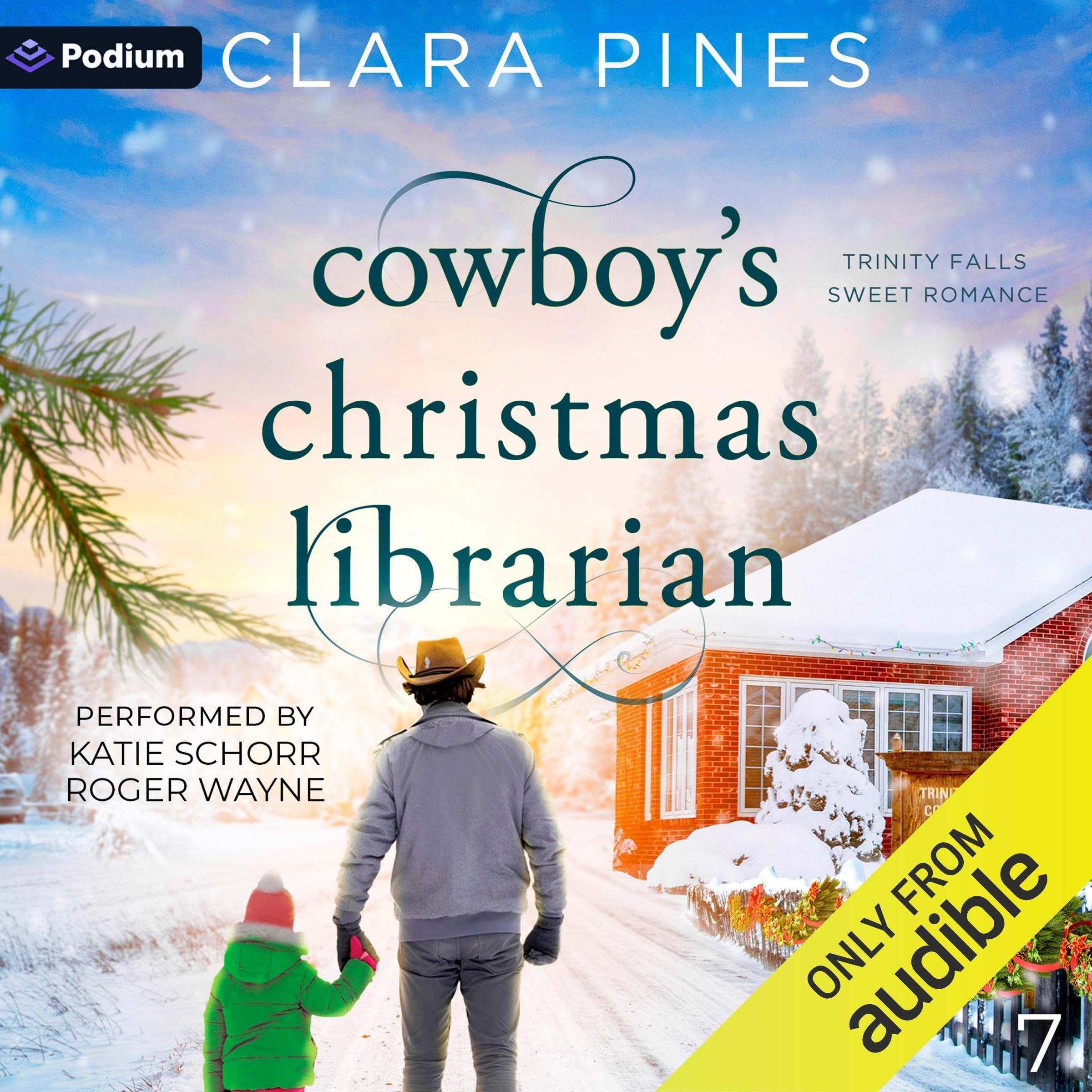 Cowboy's Christmas Librarian