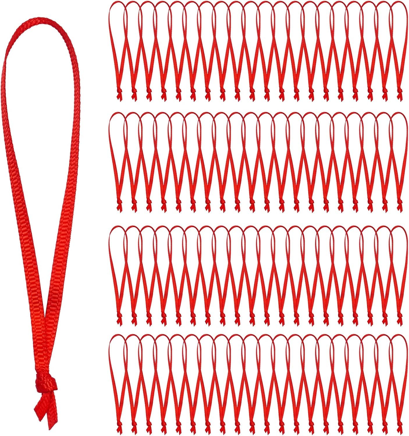 Ganci per Palline di Natale, Gancetti per Palline di Natale, Rosso Ornamentali Appese Corde, Ganci per Ornamenti Natalizi, per Alberi di Natale, Accessori per Decorazioni di Ghirlande (100 Pezzi