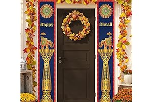 IndoTribe Readymade Rangoli for Diwali