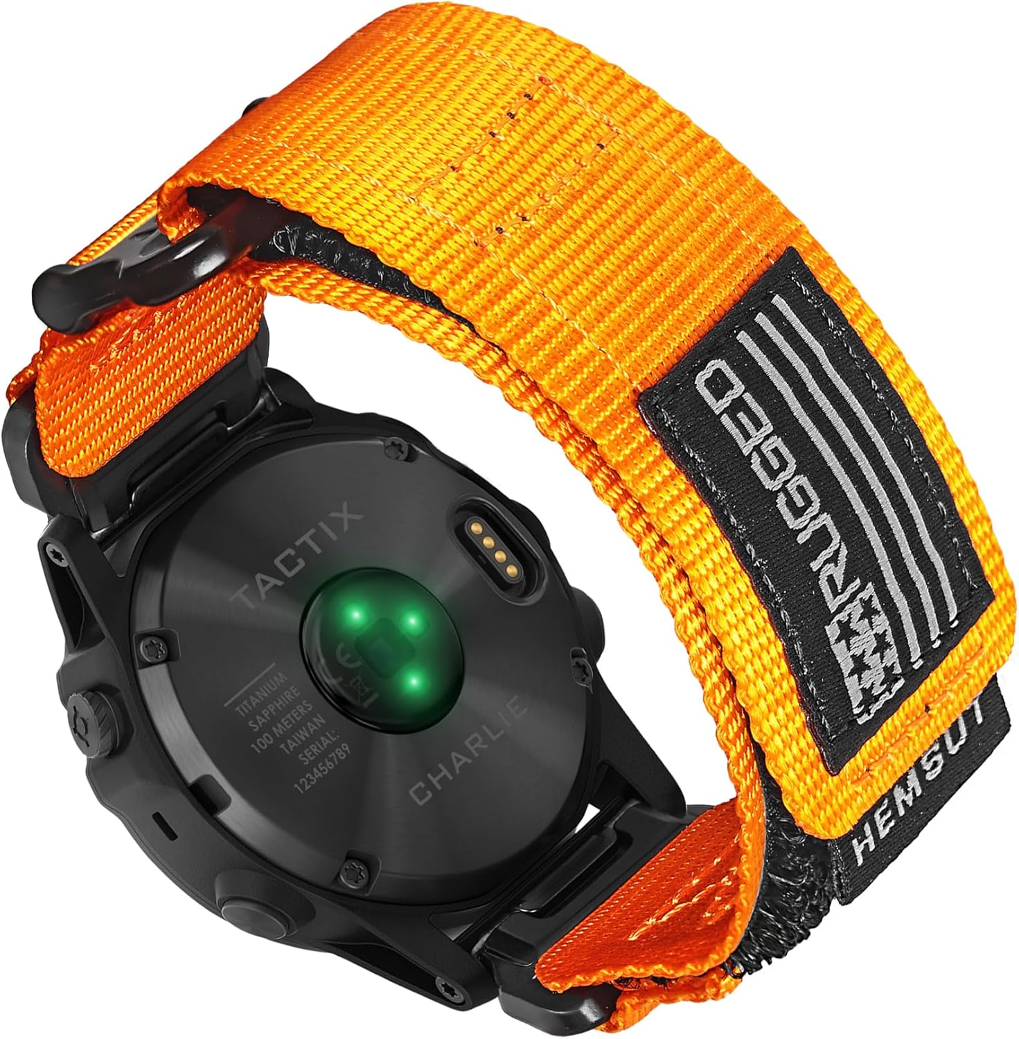 Nylon Sports Watch Band, 22mm Military Strap Compatible with Garmin Fenix 8 47mm /7/7 Pro/6/6 Pro/5/5 Plus/E 47mm, MARQ Athlete/Golfer/Driver/Captain/Adventurer/Commander, Instinct 2/Crossover/Tacical/Esports/Tide, D2 Delta S/Descent G1, Approach S60/62/S70 47mm, Forerunner965/955/945/935/745,Quatix 6/5, Epix 2