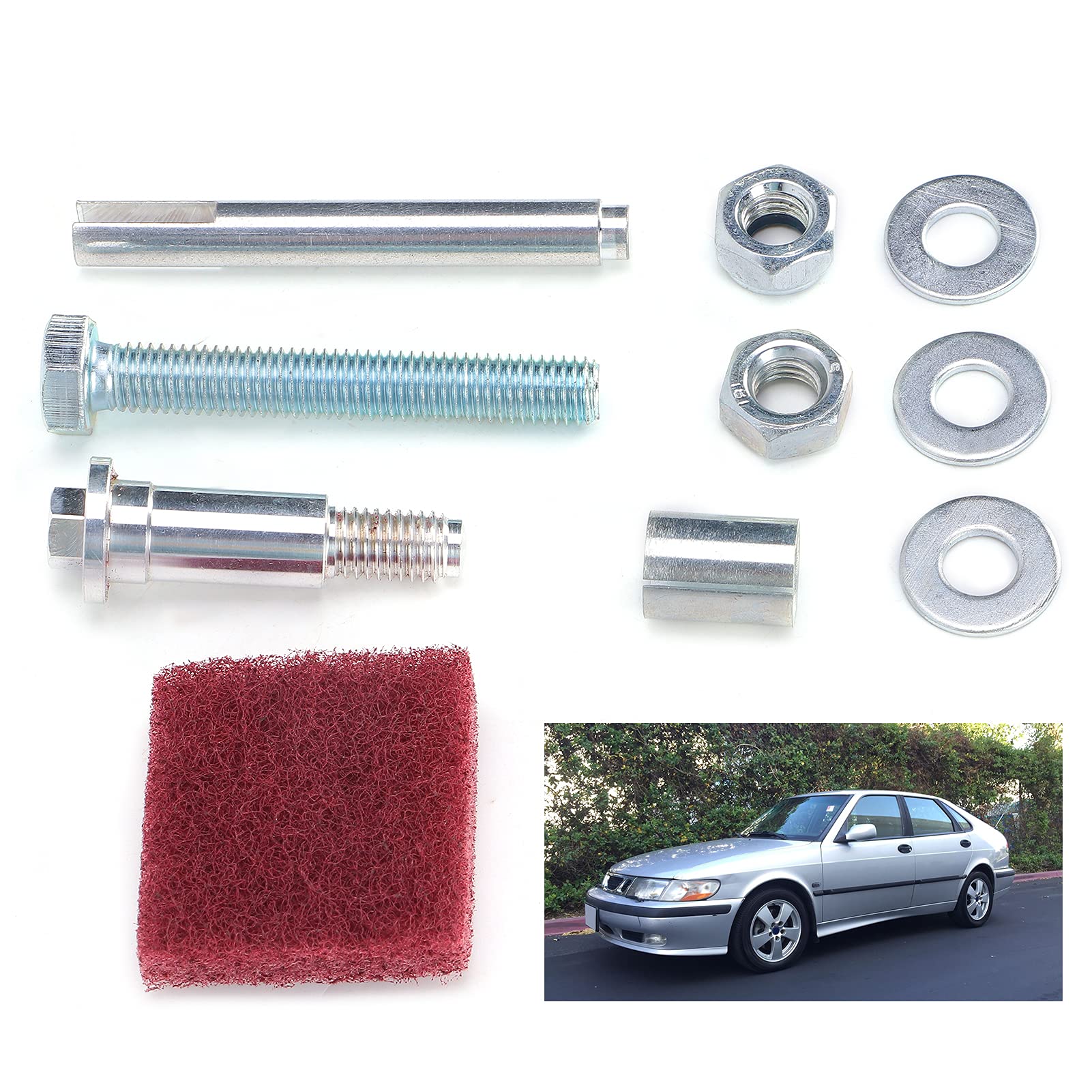 Kit di riparazione della torretta della torre dell'ingranaggio, Qiilu 55556311 Kit di Riparazione Torretta Torretta Ingranaggi 55354731 Sostituzione Accessori per Saab 9-3 2002 in Poi