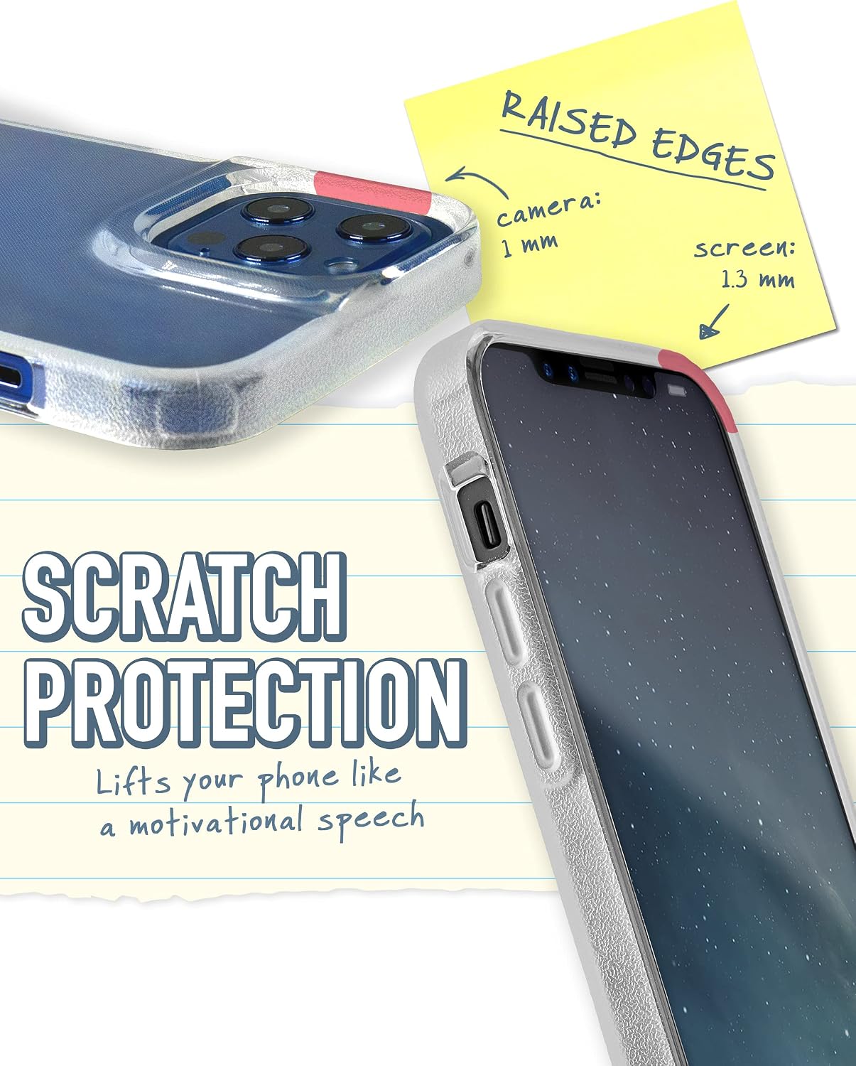 Smartish iPhone 12 Pro Max Slim Case - Gripmunk [Lightweight + Protective] Thin Cover (Silk) - Nothin' to Hide