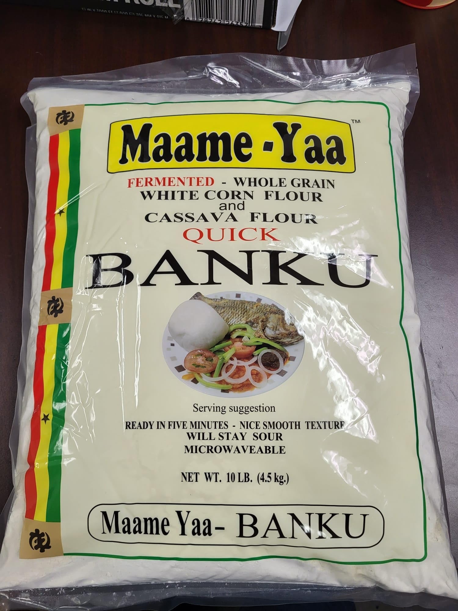 Maame Yaa Banku Flour 10 lbs