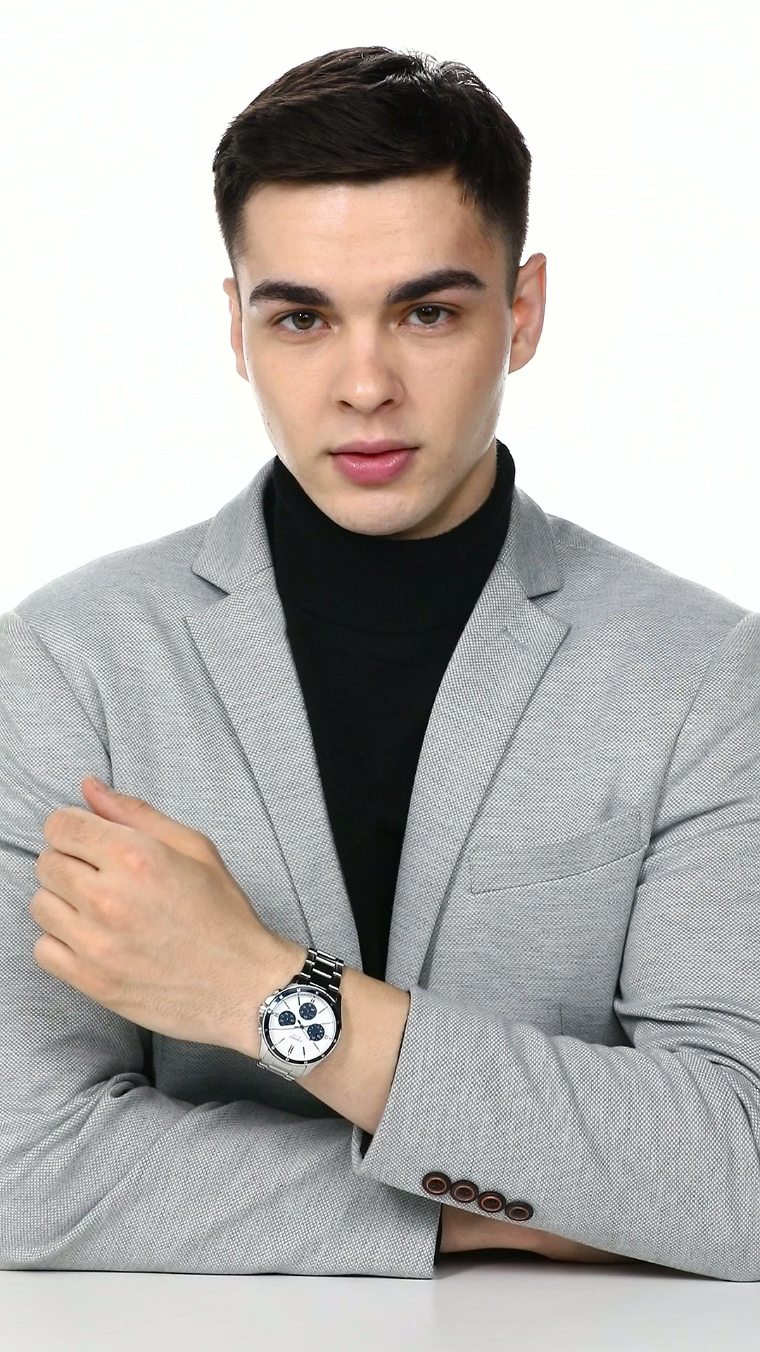 Casio Enticer Men MTP-1374D-7A2VDF Analog White Dial Men (A2348