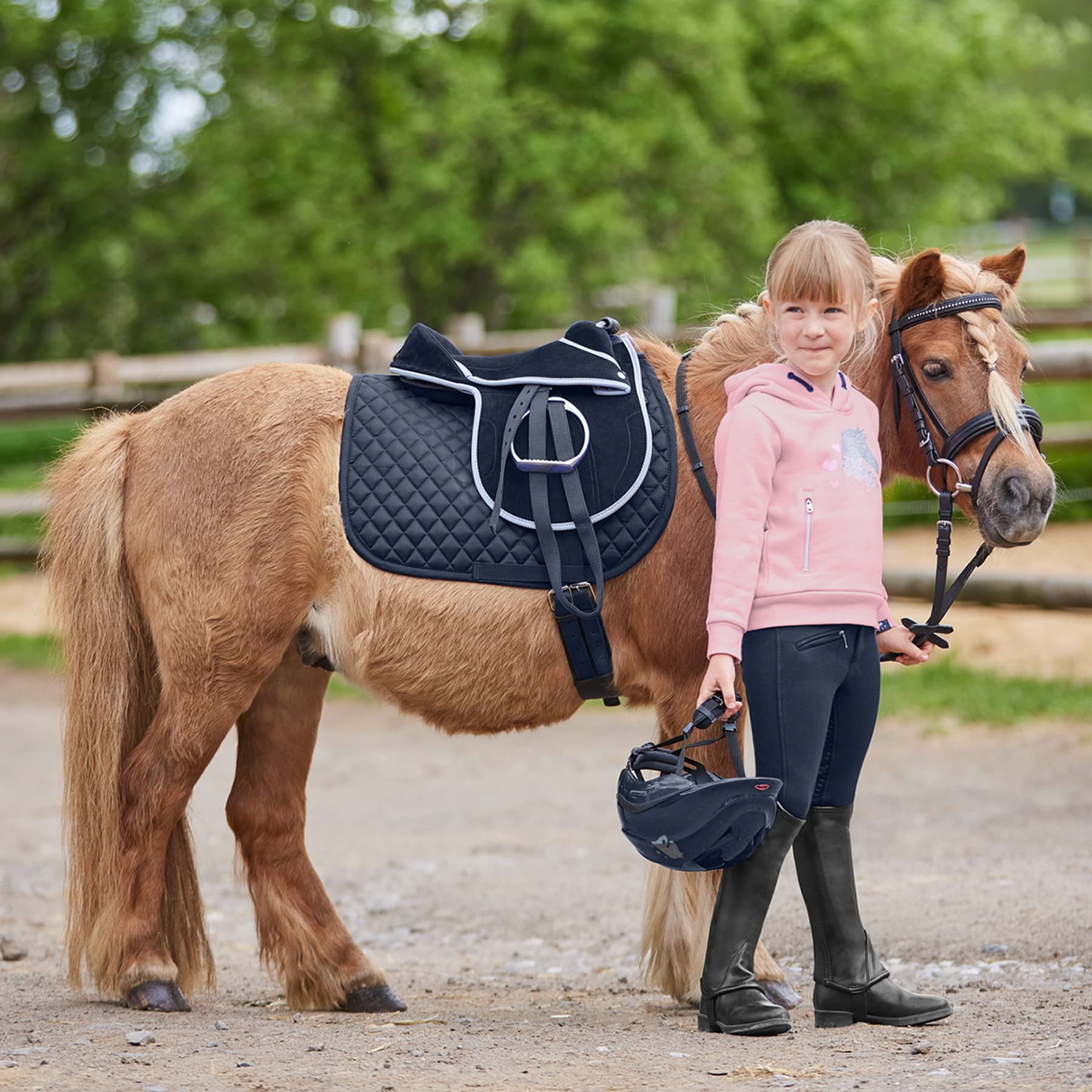 WALDHAUSEN Cuscino da equitazione per bambini Unicorn