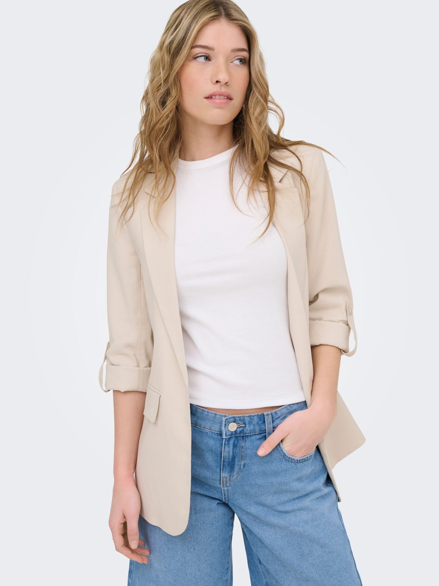 ONLY Onlaris Life 3/4 Blazer CC Wvn para Mujer