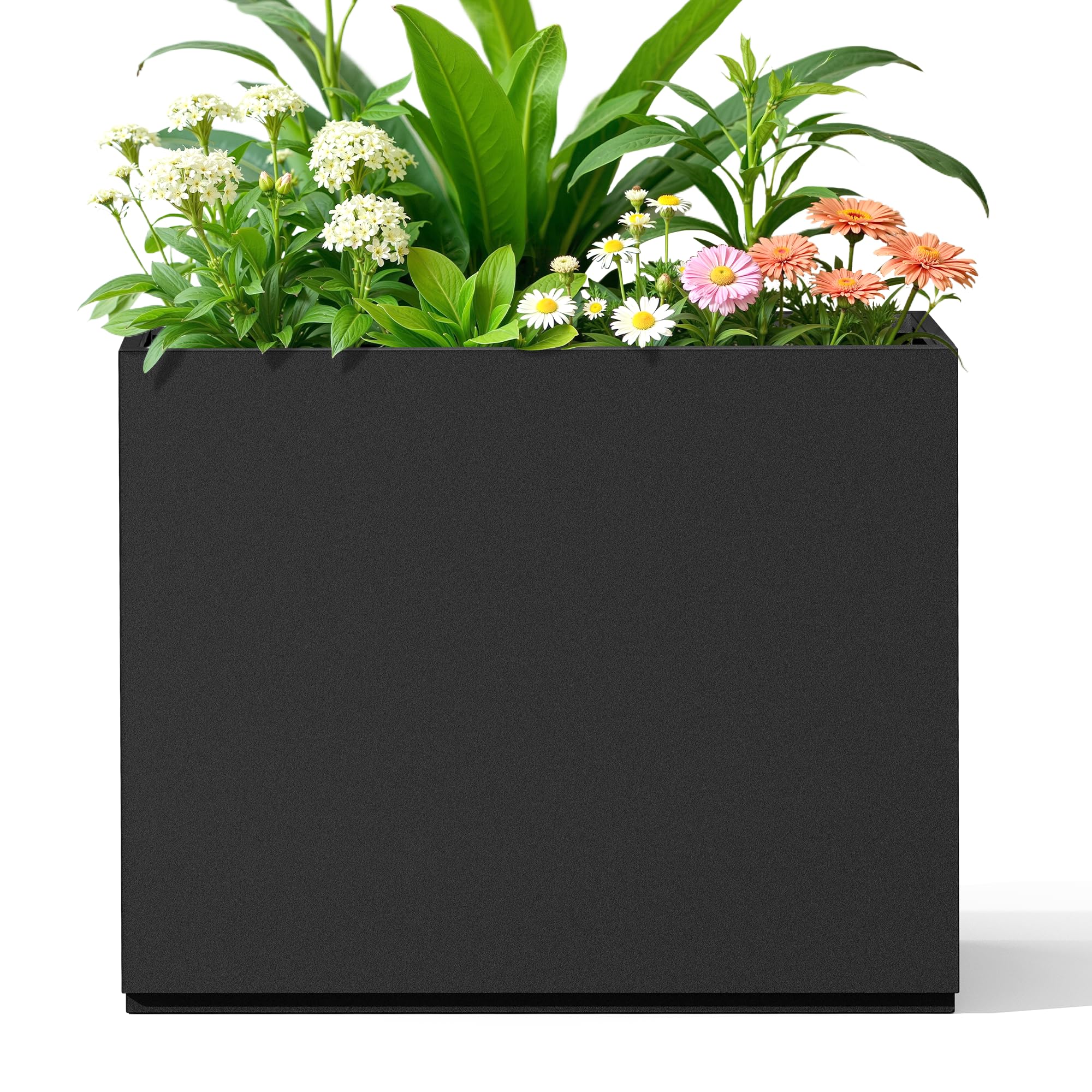 Snapklik.com : FENCY Metal Planter Box, Large Rectangular Planters For ...