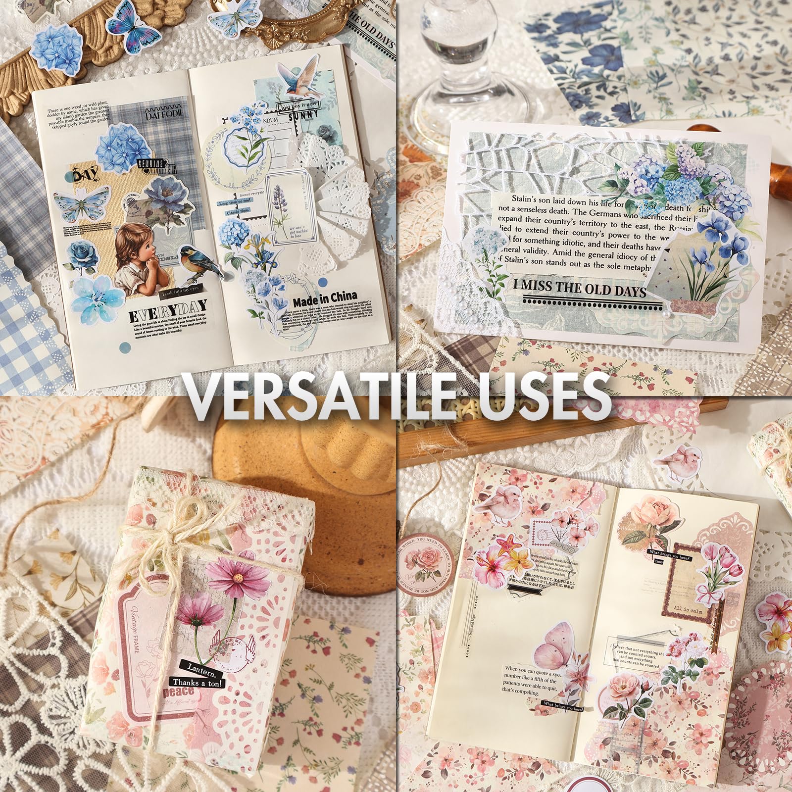 OKUPAN Scrapbook Kit - 400 Paper & Stickers -2 OKUPAN Scrapbook Kit - 400 Paper & Stickers -2