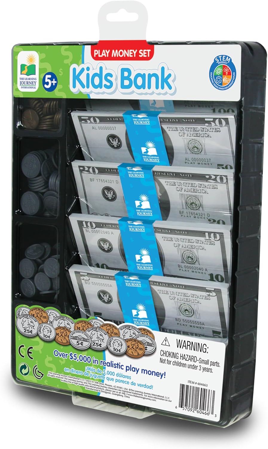 Unlock Fun and Learning: The Learning Journey Kids Bank Play Money Set Review