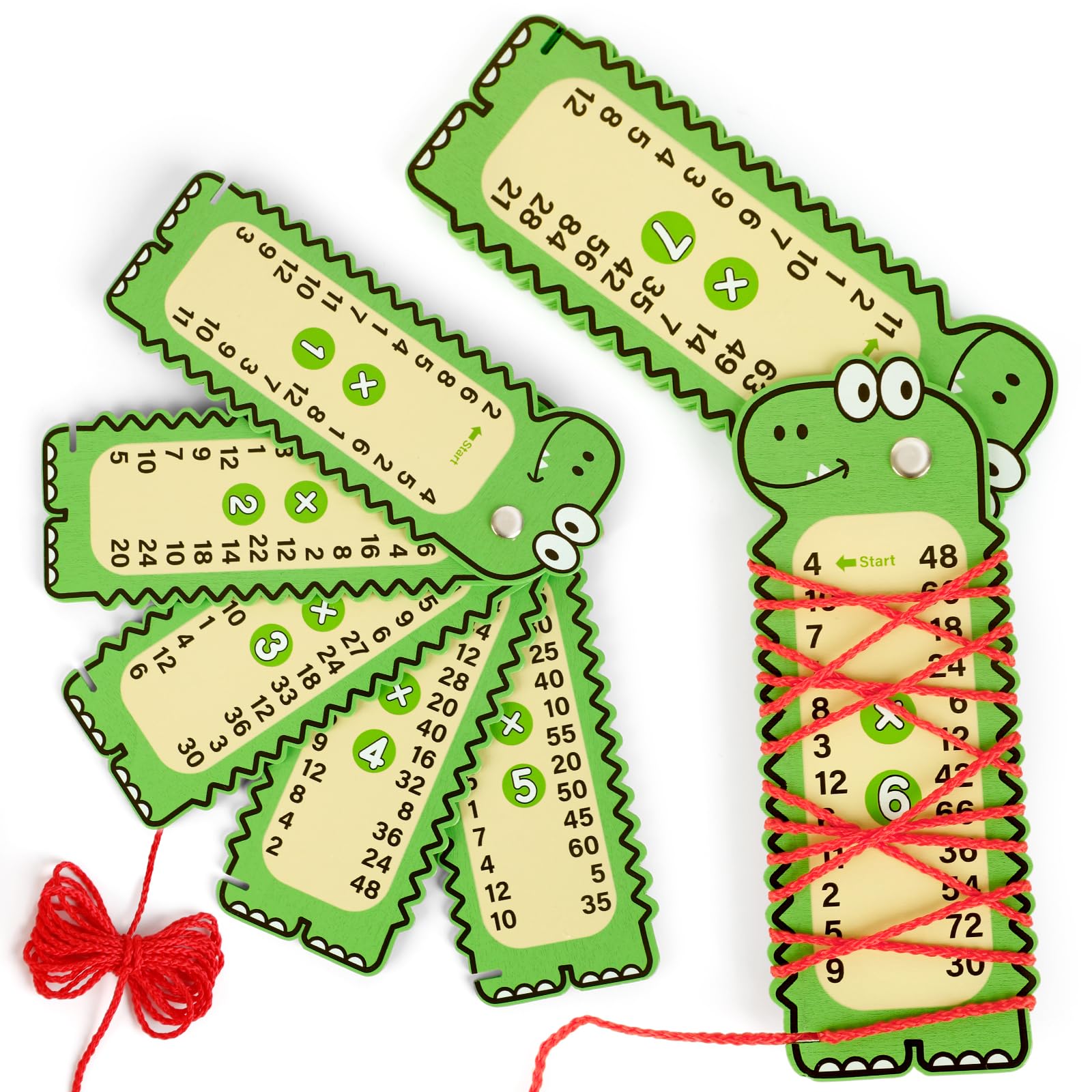 SkilLify Multiplication Game for Kids 1st-3rd Grade, Math Manipulatives & Supplies, Homeschool & Classroom Must-Haves