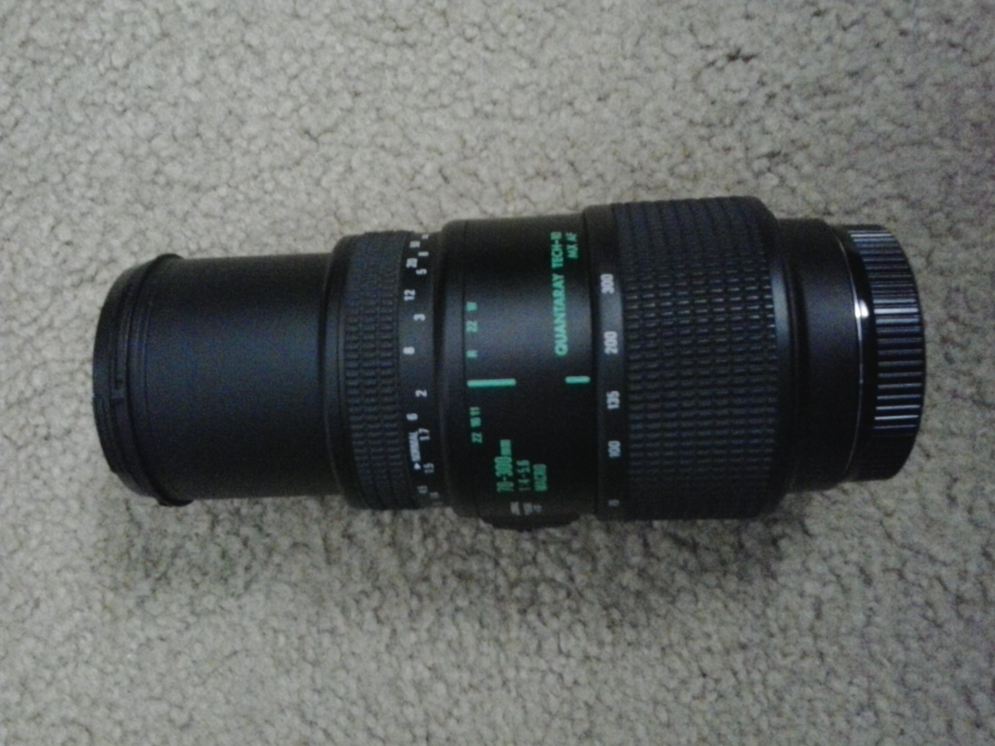 Amazon.com : Quantaray 70-300mm F4-5.6 Tech-10 Macro Zoom for