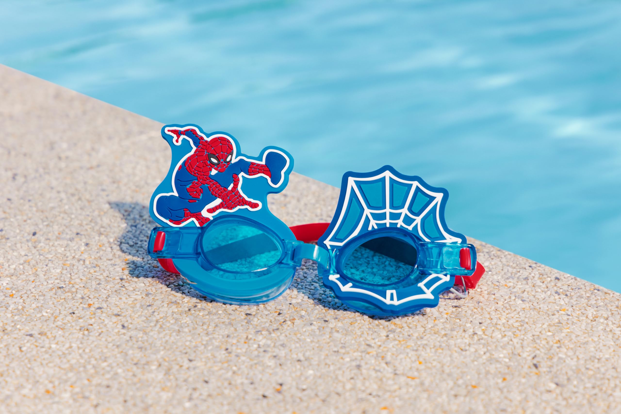 Bestway 98022 Occhialini da nuoto Marvel® Spider-Man™, anni 3+