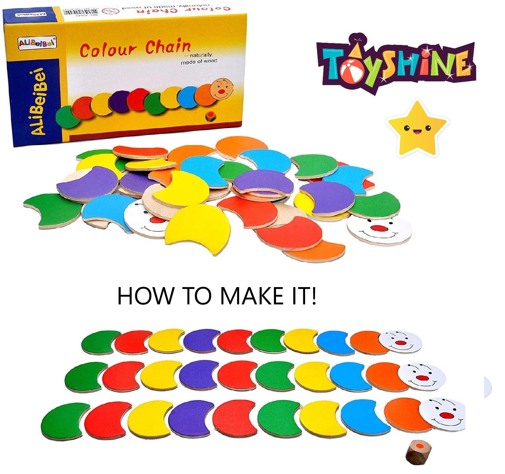 See full amazon price history chart for Toyshine Wooden Color Chain Sorting Snail Toy, Learn Colors And Numbers (Multi Color) - B, 1 Piece Toyshine Wooden Color Chain Sorting Snail Toy, Learn Colors And Numbers (Multi Color) - B, 1 Piece (B07DKGXZJ9) Amazon Price History, Amazon Price Tracker