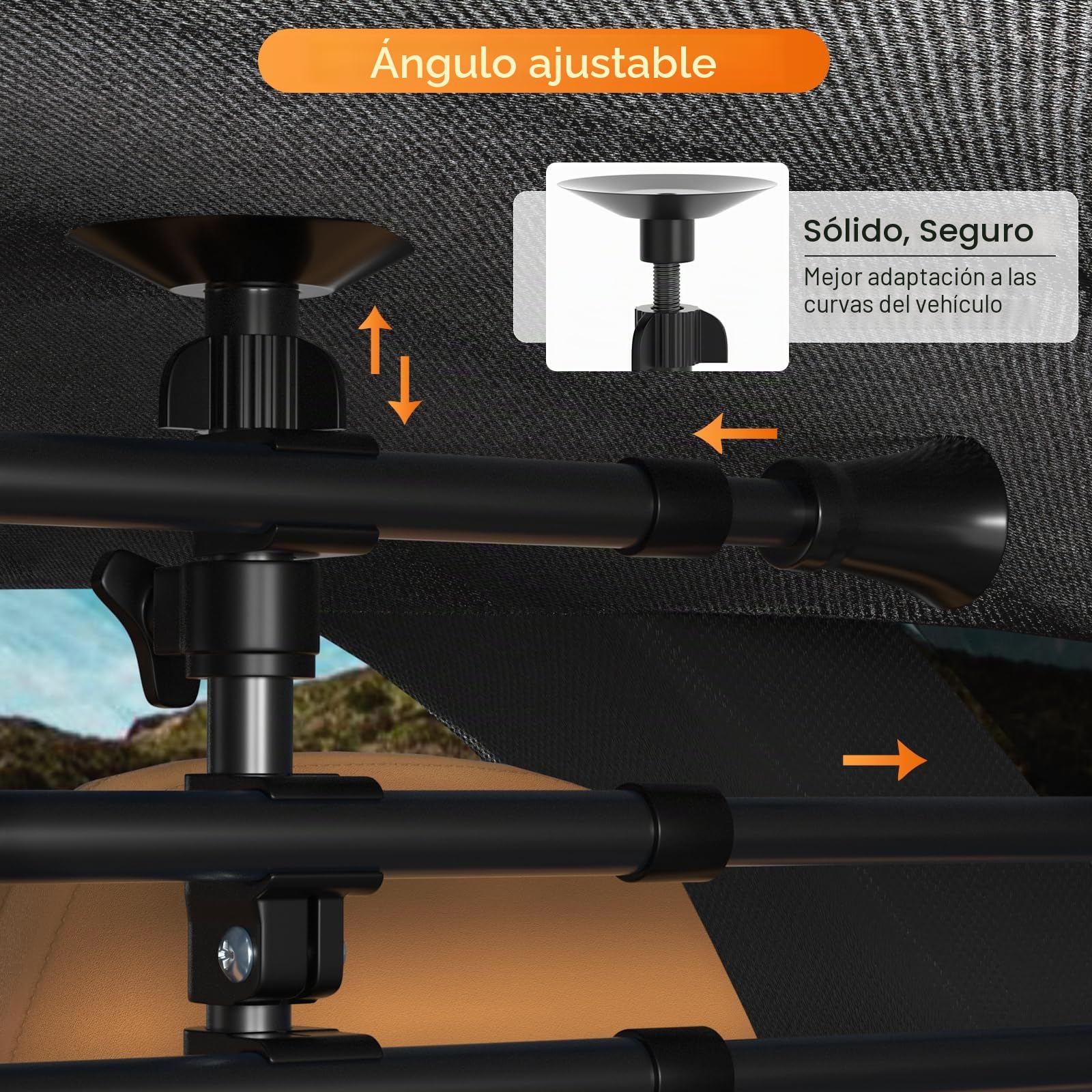 Rejilla de protección para perros, rejilla separadora, rejilla para el maletero del coche, para perros, 32-55 cm x 80 – 145 cm, rejilla para maletero de perro, rejilla universal, no