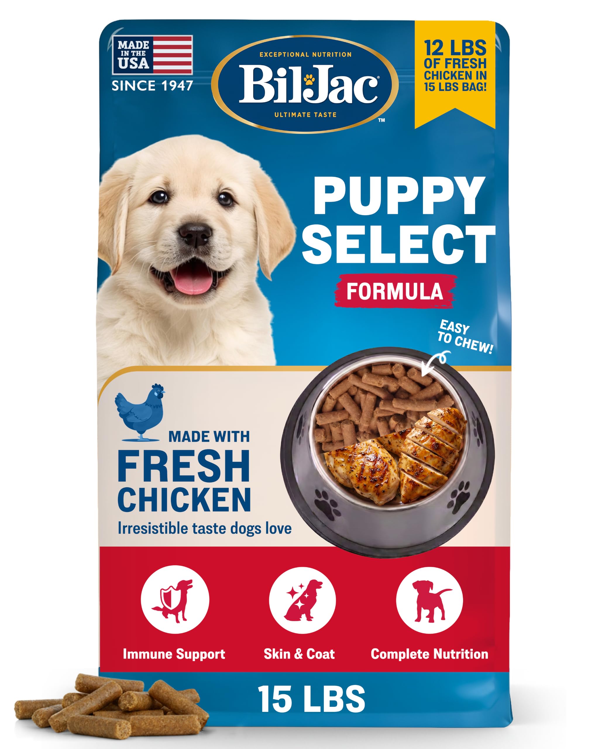 ビルジャック パピー6.8kg 中型犬の幼犬用ドッグフード Amazon.co.jp: ビルジャック パピー6.8kg : ペット用品