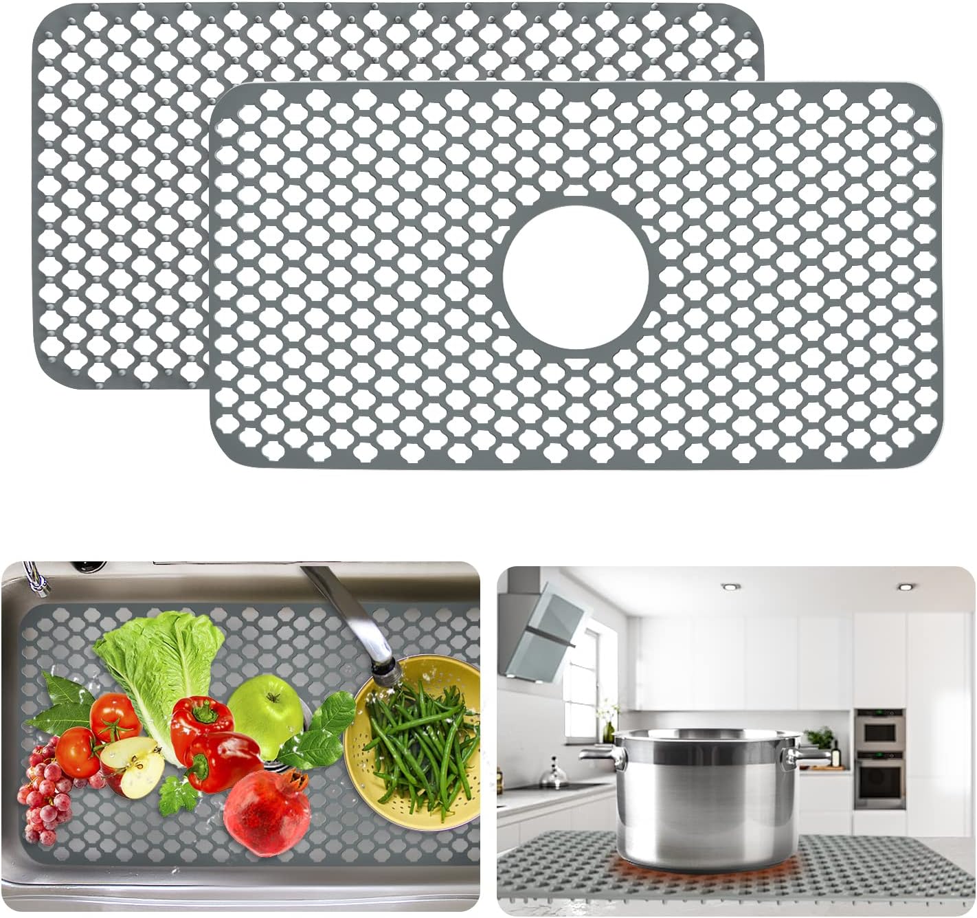 Sink Racks For Bottom Of Kitchen Sink Pack Sink Protectors For - Main Image