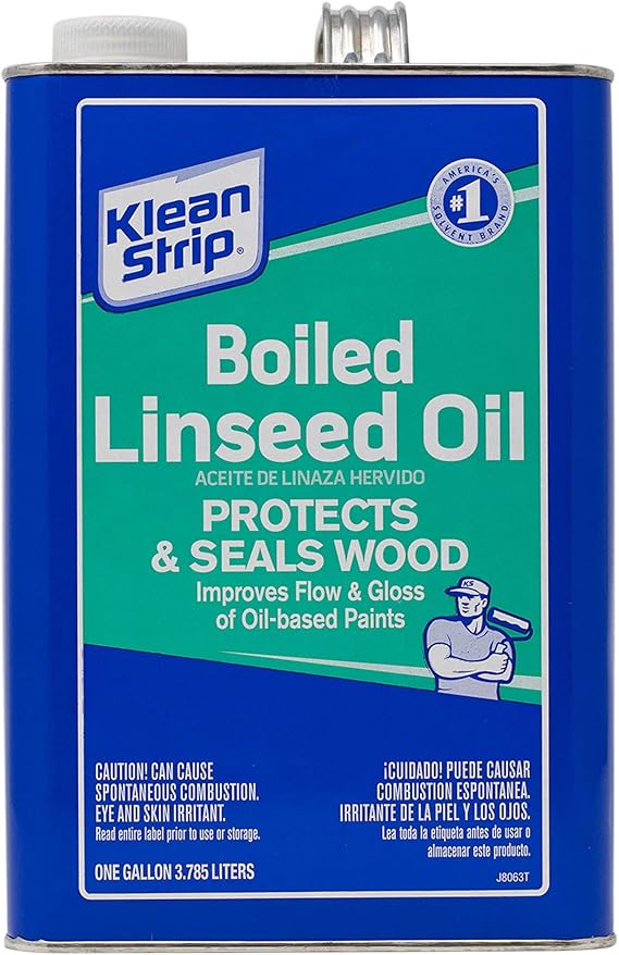 KleanStrip Green GLO45 Boiled Linseed Oil, 1Gallon
