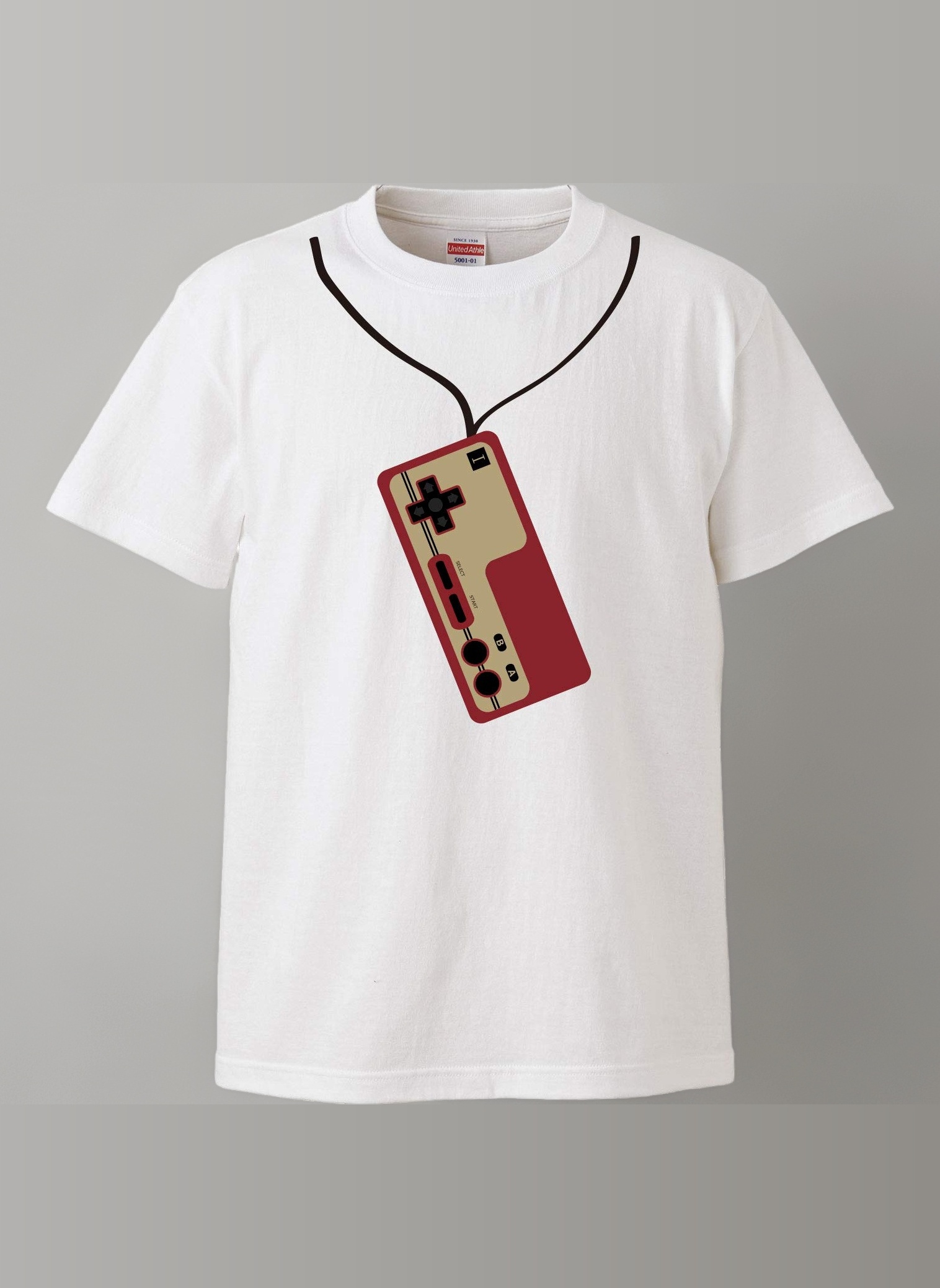 超希少ビンテージtシャツ1985年のレトロゲームバルダーダッシュの限定白Tシャツ Amazon | 南堀江のおもしろtシャツ「ファミコン」 ゲームといえば