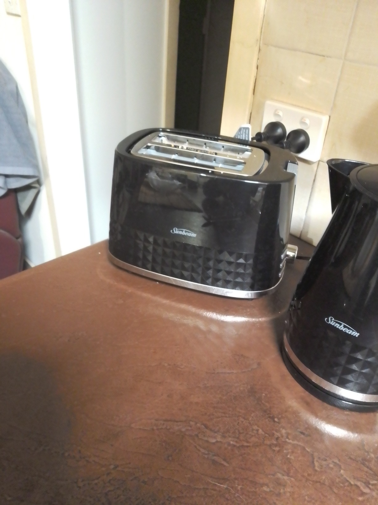 Sunbeam TA1900K Diamond Toaster, Black Toasters