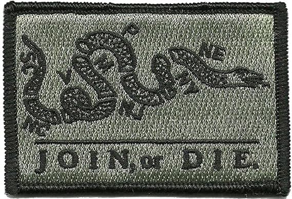 Join Or Die Tactical Patch - ACU/Foliage