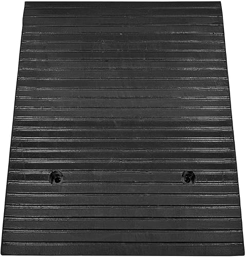 Miniatura 4 de Electriduct Rampa de umbral de goma montable de 2 pulgadas. Rampa de bordillo al aire libre para automóviles, bicicletas. Par necesario para silla