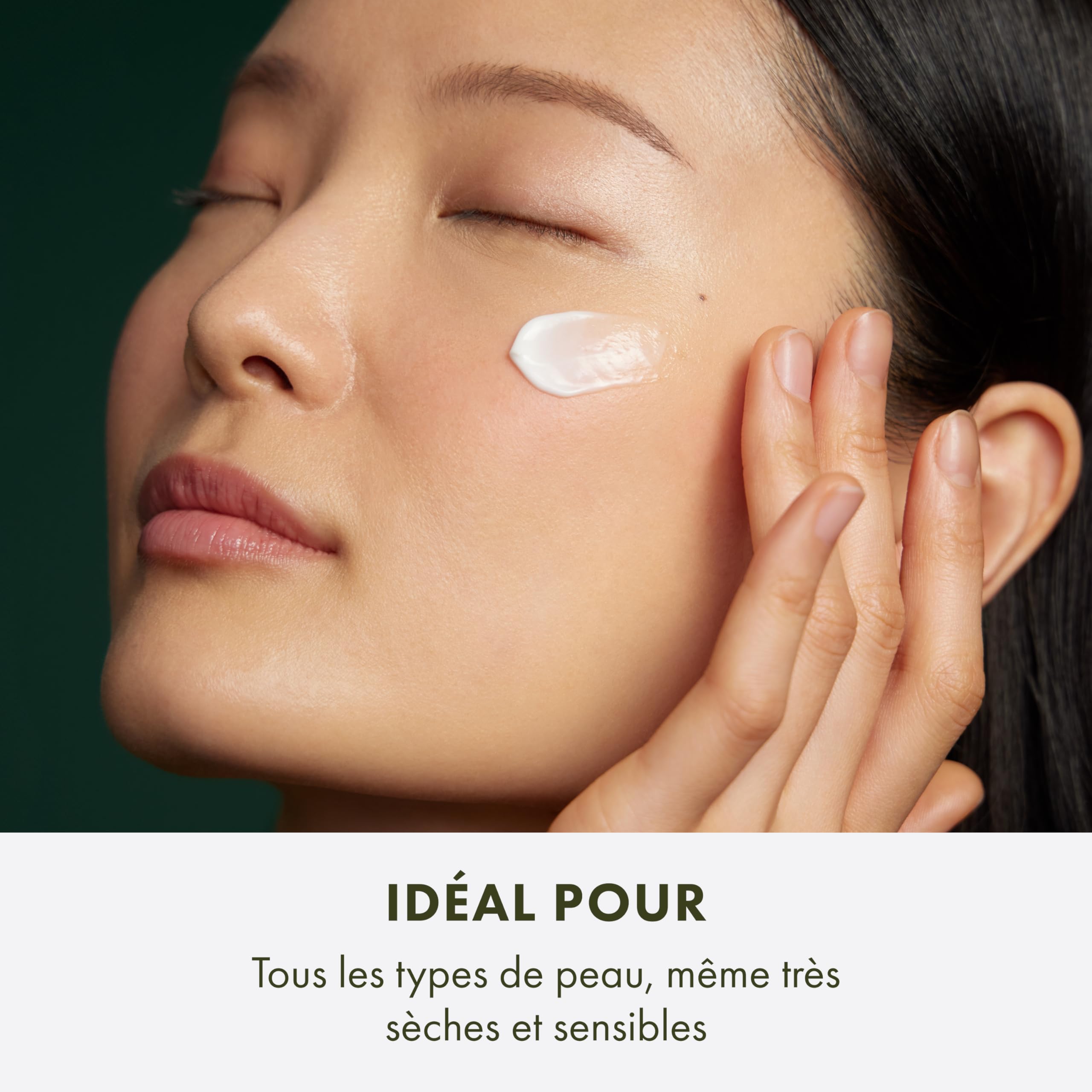 Origins Mega-Mushroom crème de nuit régénérante, Pour une hydratation nocturne en profondeur et une réduction des rougeurs visibles, Contient du champignon Reishi, 50 ml