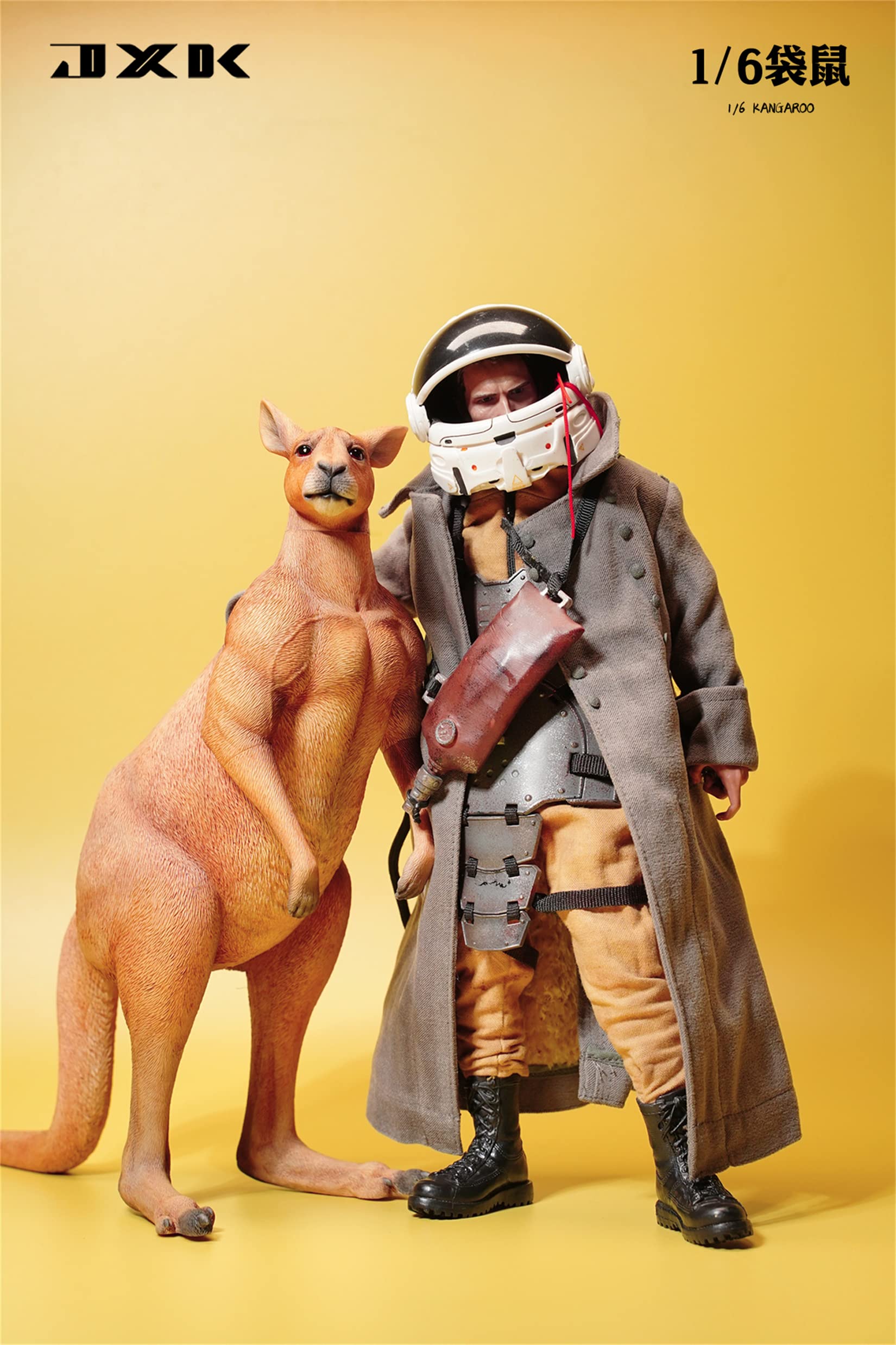 Amazon | BACALYSO | JXK 1/6 サイズ 筋肉 カンガルー フィギュア 野生