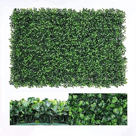 Amazon Uyoyous フェイクグリーン 12枚セット 人工芝 芝生マット 壁面緑化 人工観葉植物 40 60 4cm 枚 壁掛け 装飾葉 インテリア 目隠し 人工観葉植物 オンライン通販