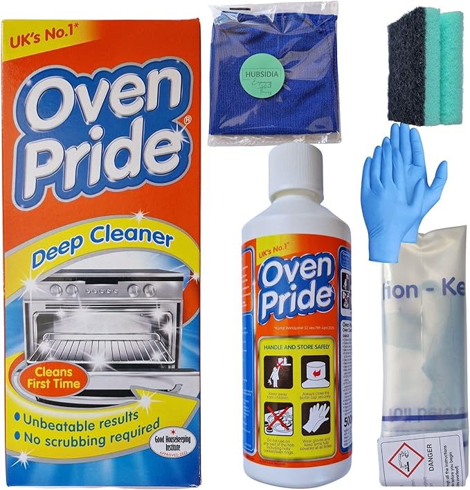 Oven Cleaner Oven Pride Oven Cleaning Kit(1X 500ml Bottle, 1X Oven