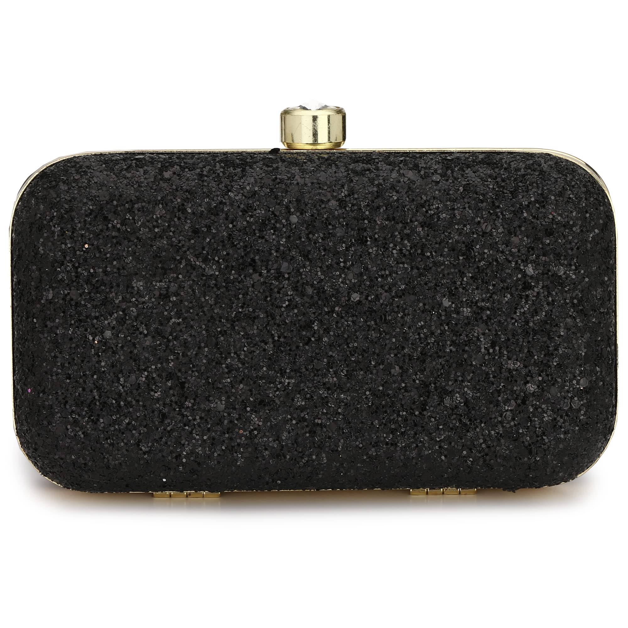 QHAN Glitter Black Womens Clutch (B0BJQQTKNT) Amazon Price History, Amazon Price Tracker